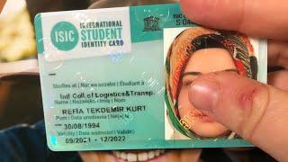 EN | ISIC International Student Card / Uluslararası öğrenci kartı