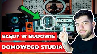 Budowa Domowego Studia Muzycznego - Uważaj Na Te Błędy!