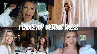 I CHOSE MY WEDDING DRESS - WEEKLY VLOG | PAIGE