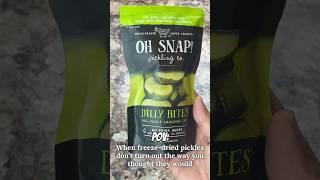 Freeze-Dried Pickles?