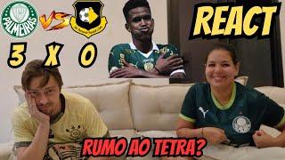 REACT - PALMEIRAS X SÃO BERNARDO - ESTEVÃO É GÊNIO - DEIXOU CHEGAR E AGORA?