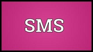 SMS Meaning