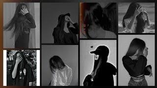 Stylish black no face girls dpz for whatsapp | girls black dp poses | aesthetic poses |Part5