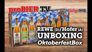 UNBOXING OktoberfestBox (Hofer/REWE)| proBIER.TV - Craft Beer Review #948 [4K]