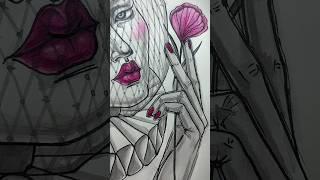 Женственность, чувственность, глубина #art #sketch #portraitart #portraitdrawing