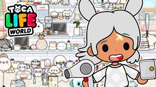 ALL WHITE RARE STUFF in Toca Boca  Toca Life World Collection