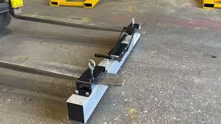 Forklift Magnetic Sweeper