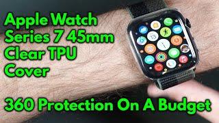 Apple Watch Series 7 45mm Clear TPU Cover - Protection on a budget!