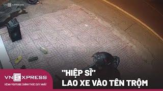 "Hiệp Sĩ" Ở TP Thủ Đức Lao Xe Vào Tên Trộm | VnExpress