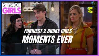 Top Funniest Moments! | 2 Broke Girls | Nishit, Caroline, Max