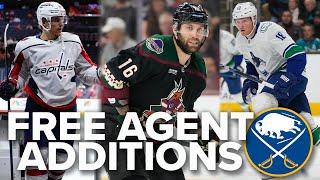 Buffalo Sabres make a handful of signings as NHL free agency begins