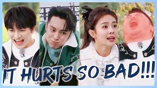 How would Bai Lu and Dylan Wang react when it hurts so bad? Can’t stop screaming!