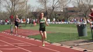 Elise Cranny Niwot 3200 Meters State Record 2013 Colorado State Championships