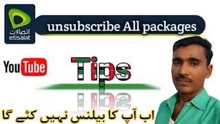 How to cancel all etisalat services uae) deactivate eitsalat third party service 