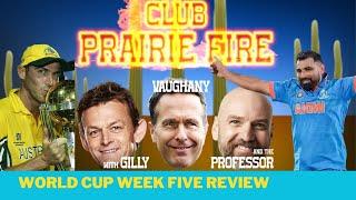 Damien Martyn joins Club Prairie Fire with Adam Gilchrist and Michael Vaughan