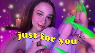 YOUR Positive Affirmations  1 hour echoed ASMR w/ hand movements to lift ur spirits ~