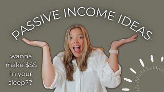 passive income stream ideas that will make you money in your sleep