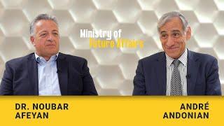 Noubar Afeyan interviews André Andonian. Ministry of Future Affairs