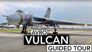 Guided tour through an Avro Vulcan + engine run!