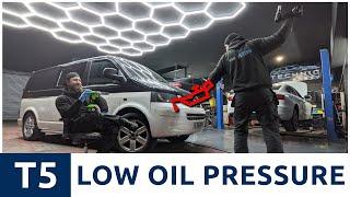 VW Transporter T5 with Low Oil Pressure - Full Engine Rebuild