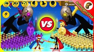 NEW RED XIPHOS vs FINAL BOSS, Griffon Golden Zombie | Stick War Legacy Mod VIP | Animugen2048