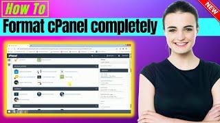 How to Reset or Format cPanel completely 2024 | Restore Cpanel To Default