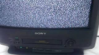 Sony Trinitron KV-20VM30 20" CRT VCR VHS Tape Player Combo Color Video TV