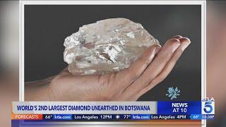 The biggest diamond in over a century is found in Botswana at 2,492 carats