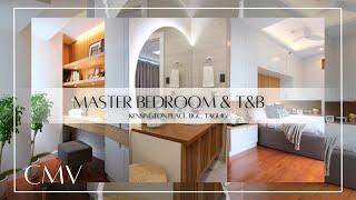 Master Bedroom Interior Design | Kensington Place, BGC, Taguig | Modern Tropical Style