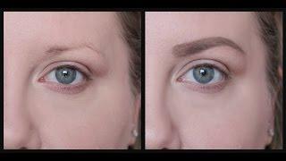 HOW TO FILL IN SPARSE EYEBROWS