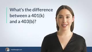 What's the difference between a 401(k) and a 403(b)?