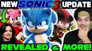 New Sonic Movie 3 Updates Revealed! - Amy & Rouge Casting, Filming & More!