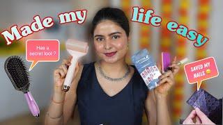 7 Products that *MADE MY LIFE EASY* | Beauty & Grooming Hacks | Kashika