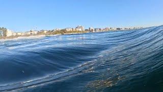 CAUGHT INSIDE ON DRY REEF SLAB // SHARK ISLAND SESSION WITH JACK BAKER // POV #bodyboarding