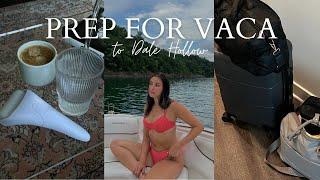 VLOG: get ready with me for vacation at Dale Hollow | Daria Afshar