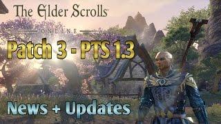 Überblick Teil 3 - The Elder Scrolls Online Update 3 - TESO PTS 1.3 - Emotes, AvA-Allianzkrieg, ua.