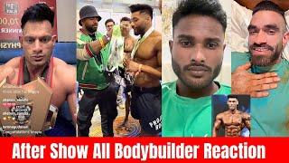 All Bodybuilder ReactionSheru Classic 2024 Manoj Patil LiveAbhishek Yadav,Anik Ghosh Rohit Khatri