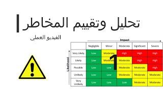 تدريب عملي على تحليل وتقييم المخاطر