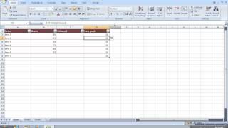 How to use Excel 2007 goal seek