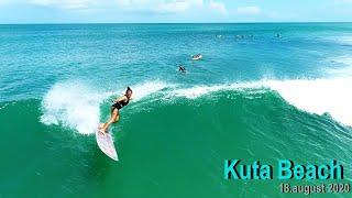 Surfing Kuta Beach BALI 10:00 18.August.2020