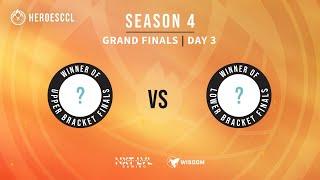 HeroesCCL Season 4 | Playoffs Day 3 Grand Finals | Heroes of The Storm Esports