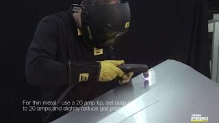 Plasma Cutting Tips for Cutting Sheet Metal with a Thermal Dynamics Cutmaster 60i