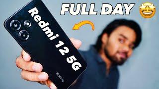 Full Day with Redmi 12 5G | Battery and Heating Test: Honest & Unbiased Review