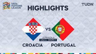 HIGHLIGHTS - Croacia vs Portugal | UEFA Nations League 2024 | TUDN