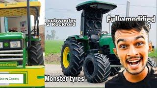 finally John Deere ko modify kara diya guru veer vlogs new video #dailyblock