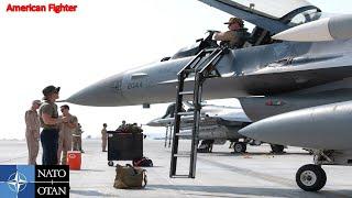 Dozens of US Military F-16s Arrive at the Ukrainian Border and Are Ready to Head for Russia