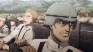 Attack On Titan Season 4 ep 1  jaw titan and cart titan appear