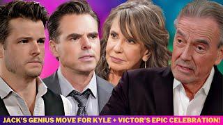 Y&R Update: Jack’s Genius Move for Kyle Billy Explodes at Jill & Victor’s Epic Celebration! Nov 26!