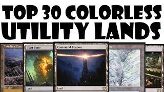 Top 30 Colorless Utility Lands For Commander