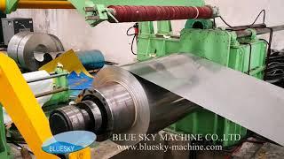 High Speed Stainless Steel Slitting Line Machine BSSL-(0.3-3)x1600mm